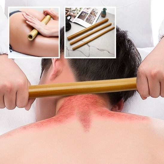 Bâton de massage en Bambou