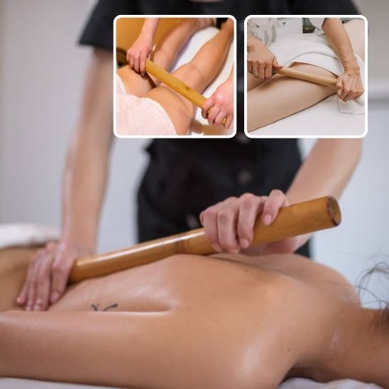 Bâton de massage en Bambou
