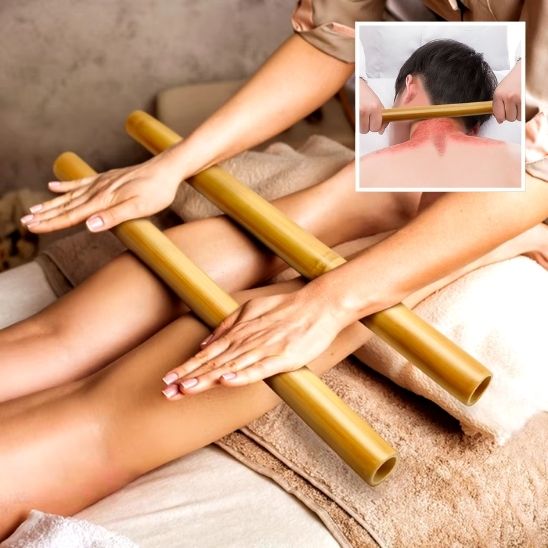Bâton de massage en Bambou
