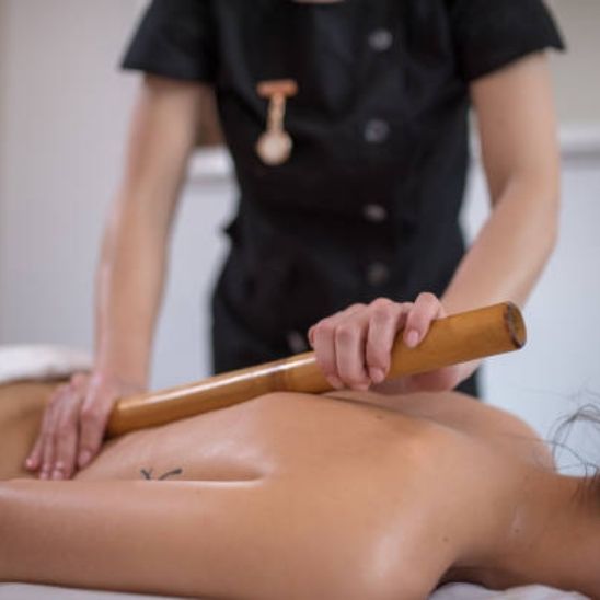Bâton de massage en Bambou