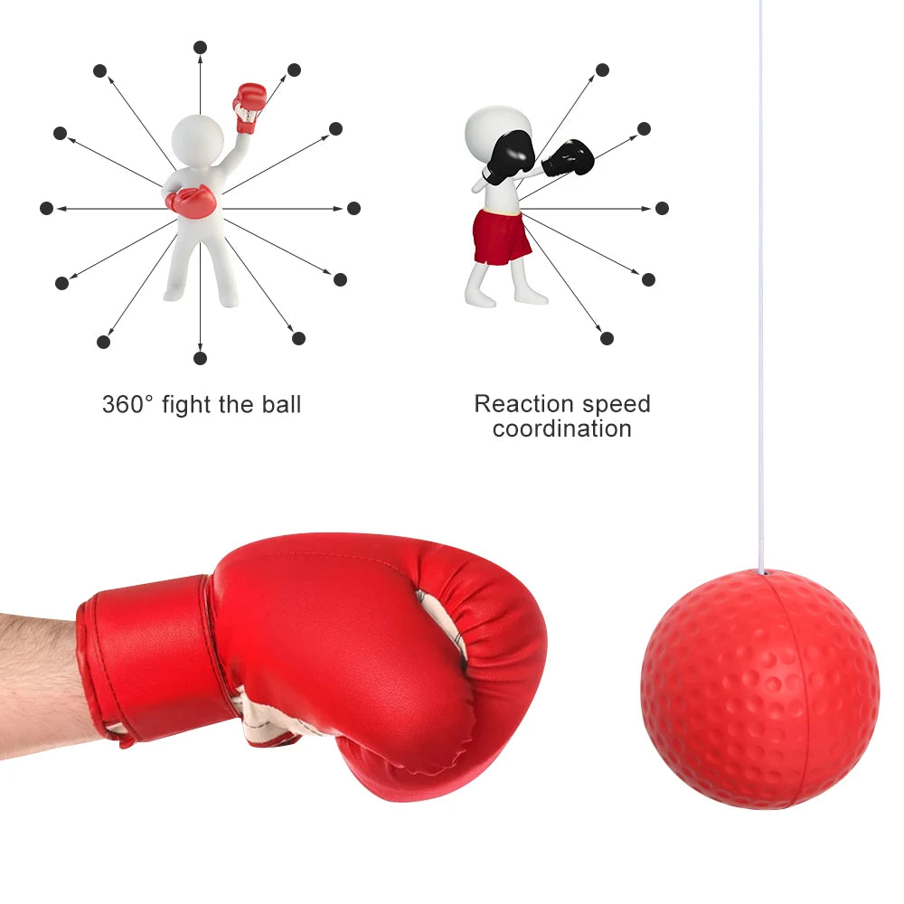 Balle de boxe -Réflexe & Coordination Oeil-Main
