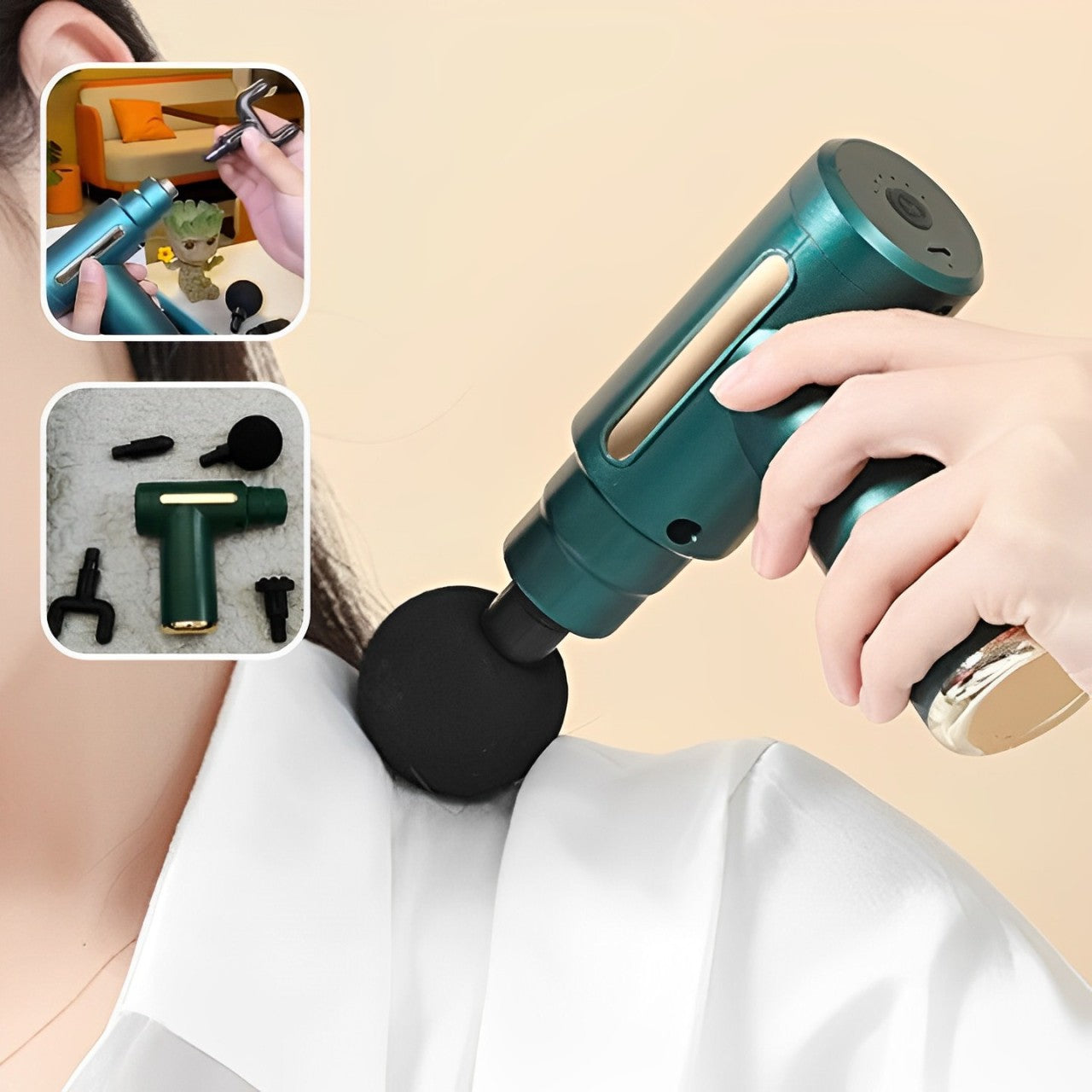 Pistolet de massage des tissus profond