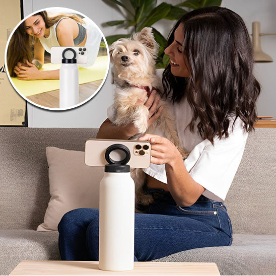 La Gourde avec Support Téléphone Intégré