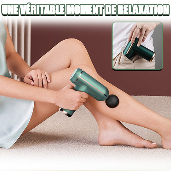 Pistolet de massage des tissus profond