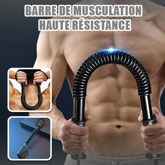 Barre à Ressort pour la Musculation