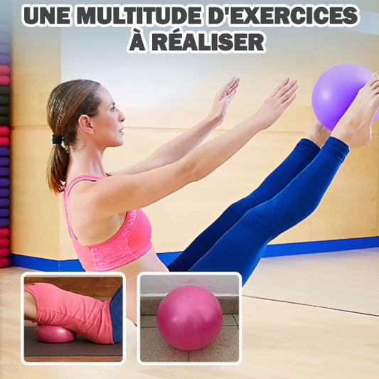 Ballon Pilates Portable 25cm : Votre Allié Fitness Compact et Polyvalent