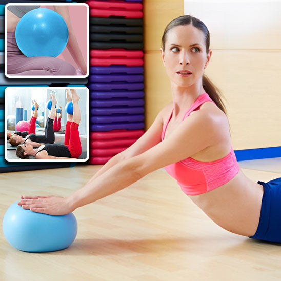 Ballon Pilates Portable 25cm : Votre Allié Fitness Compact et Polyvalent