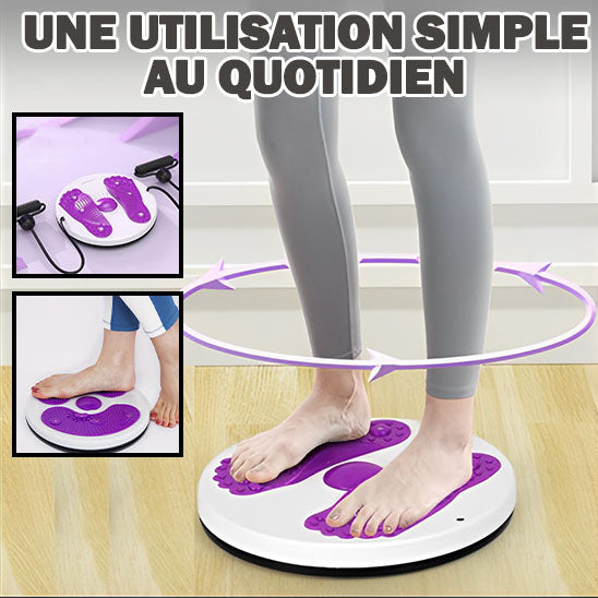 Disque de torsion : Votre allié pour une taille affinée et un corps tonifié