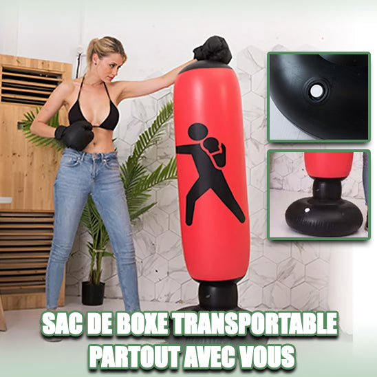 Sac de boxe gonflable