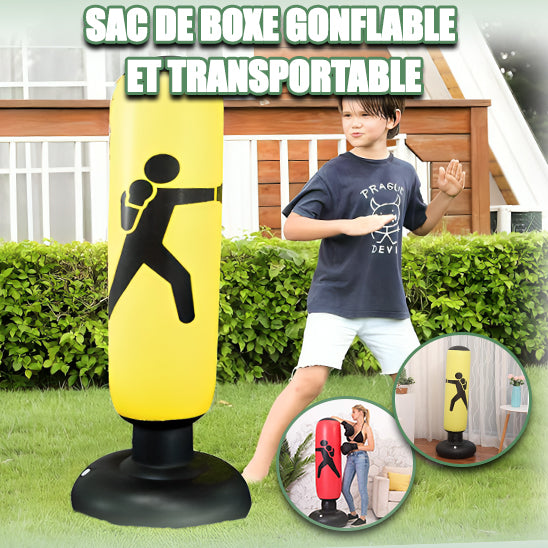 Sac de boxe gonflable