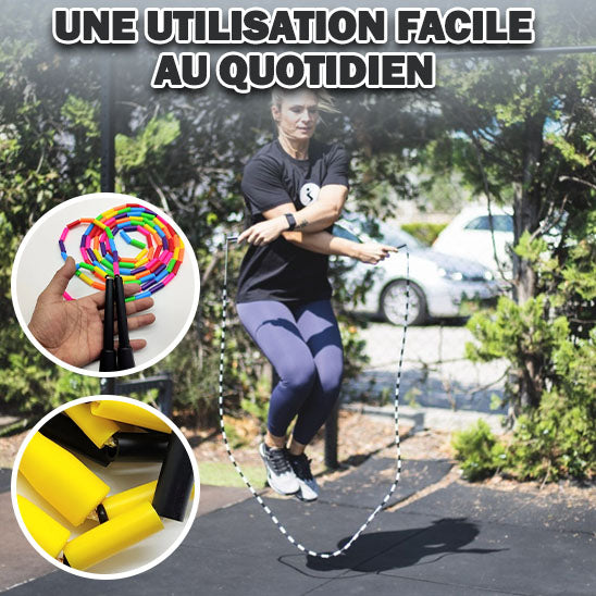 Corde a sauter avec perles