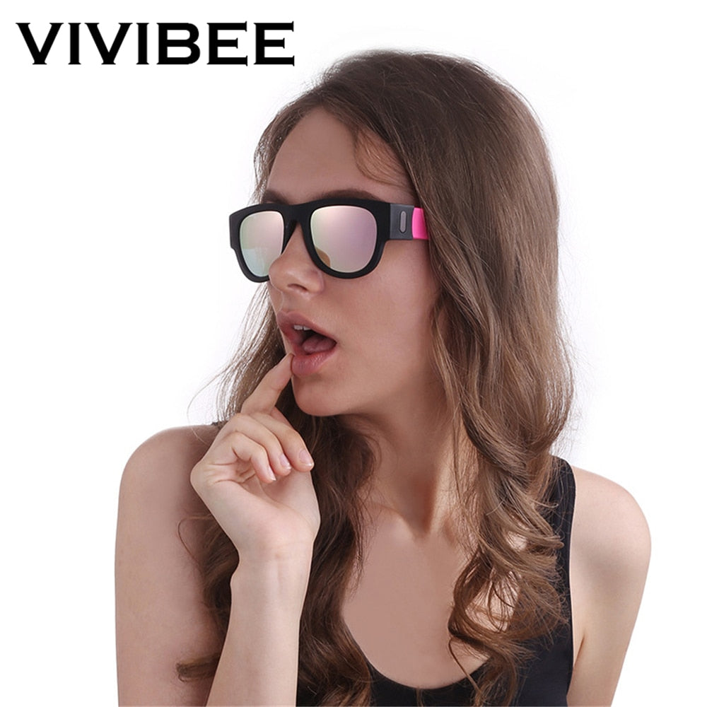 VIVIBEE- Lunettes de soleil pliantes polarisées